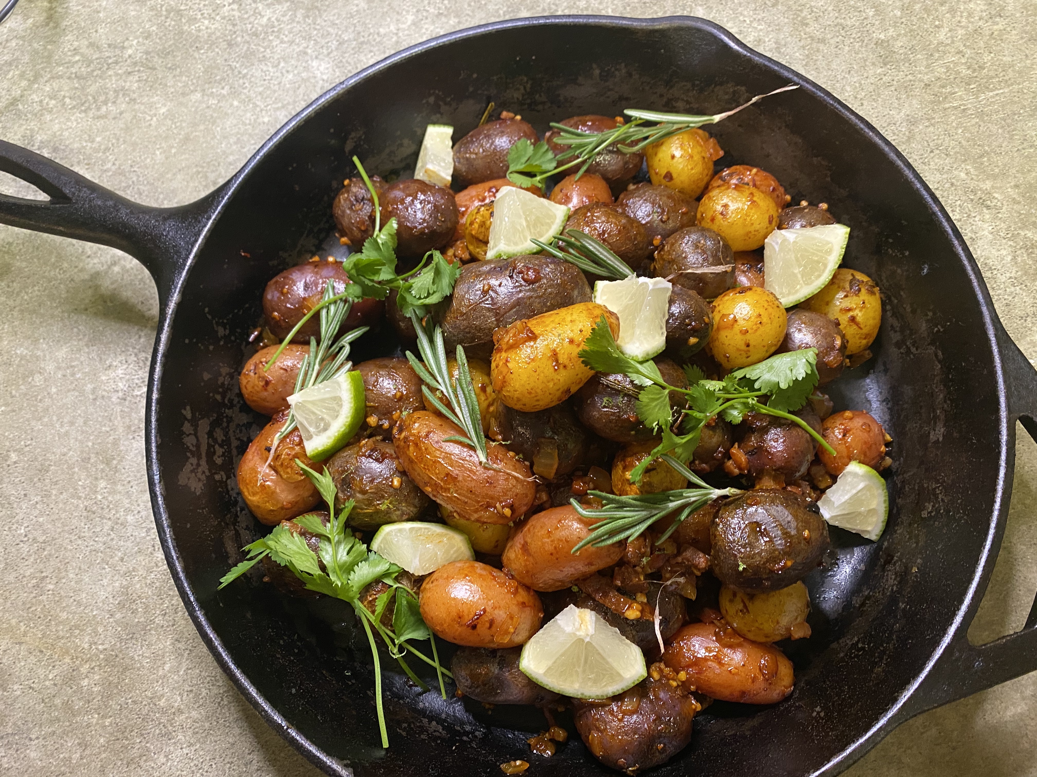 Steam-Baked Chipotle Lime Potatoes with Pancetta | Combi Steam Oven Recipes