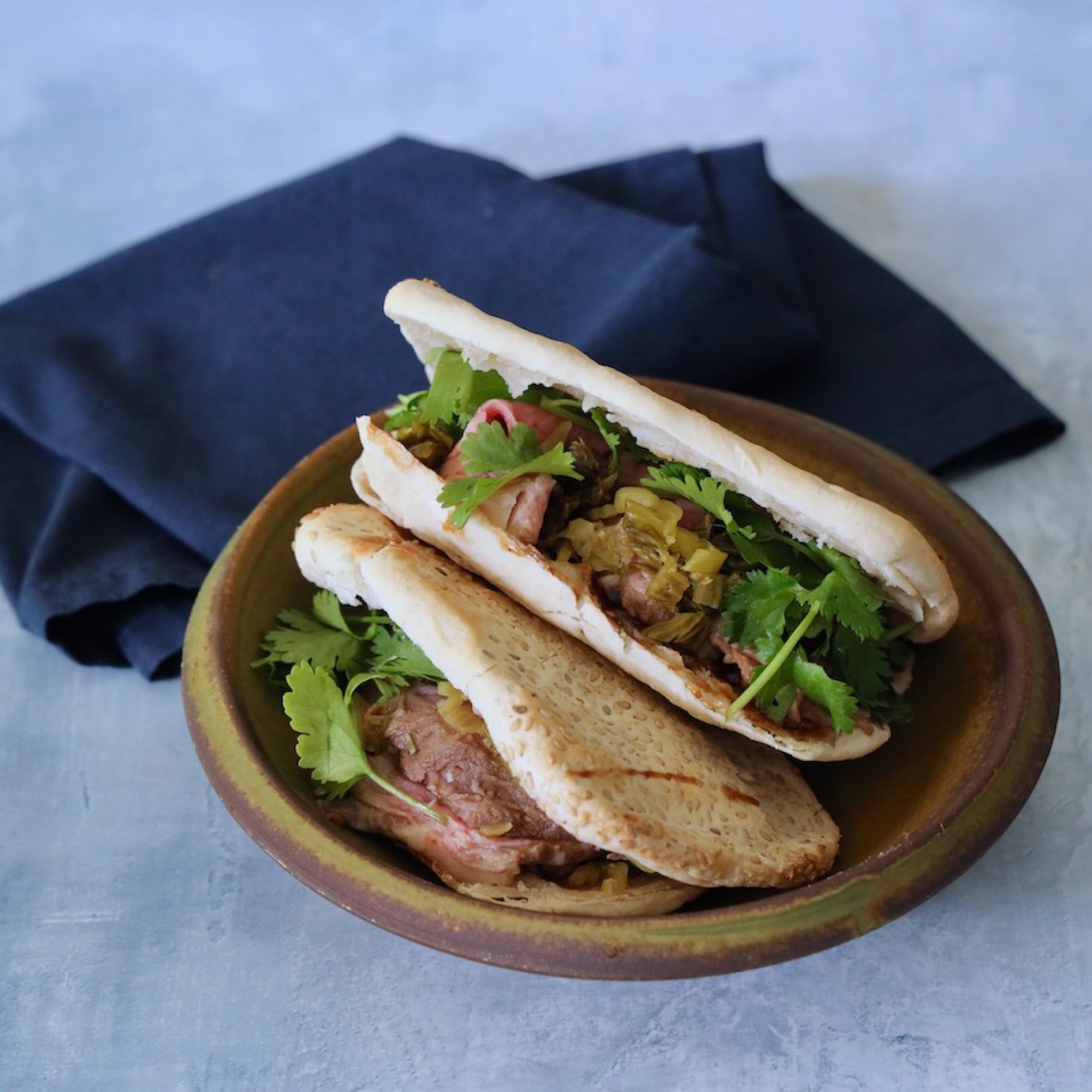 Red Braised Beef Sandwiches -image