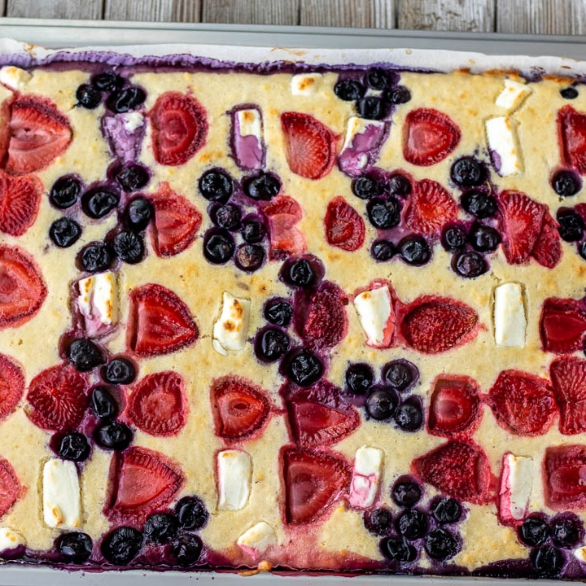 Mixed Berry Sheet Pan Pancake | Combi Steam Oven Recipes