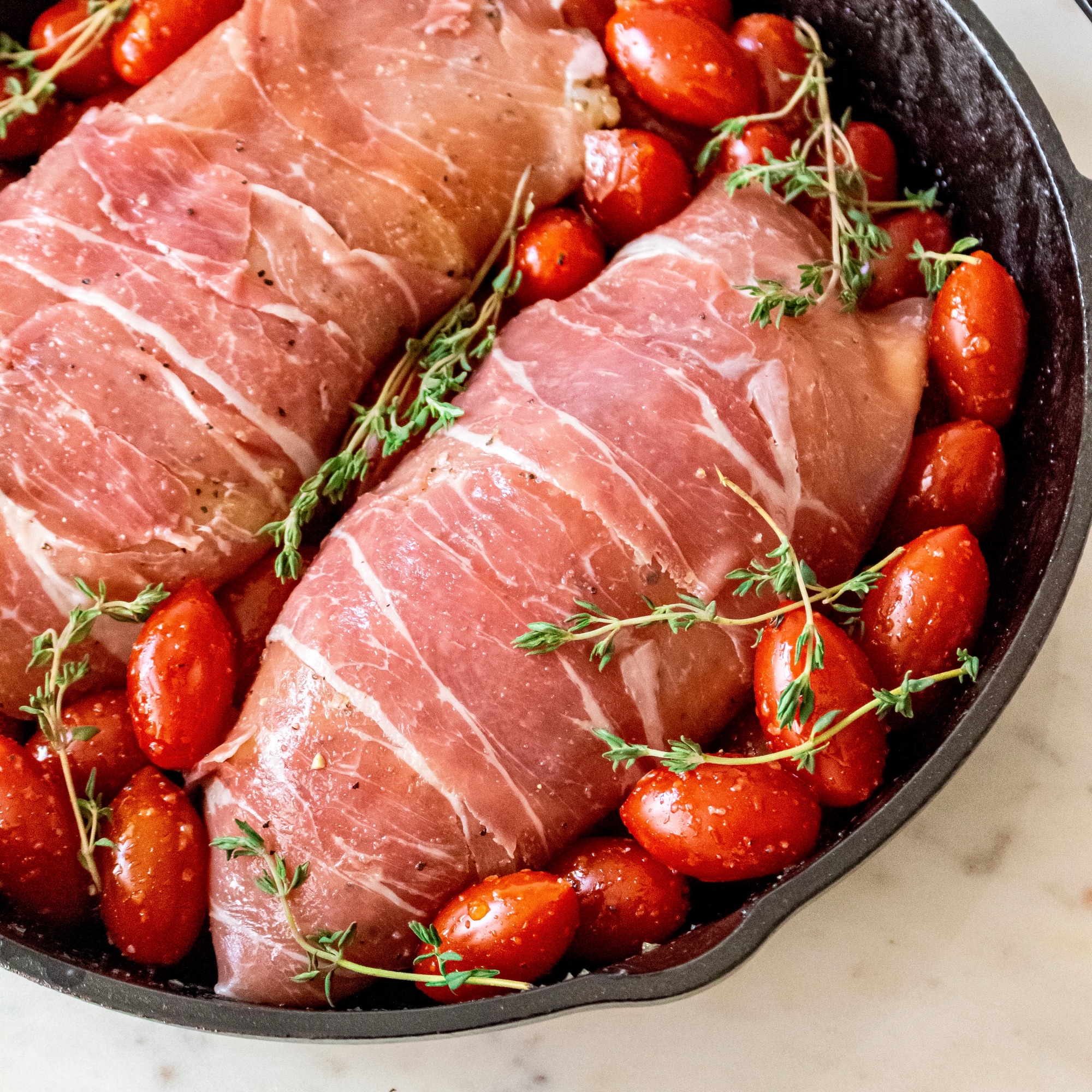 ProsciuttoWrapped, BoursinStuffed Chicken Breasts Combi Steam Oven