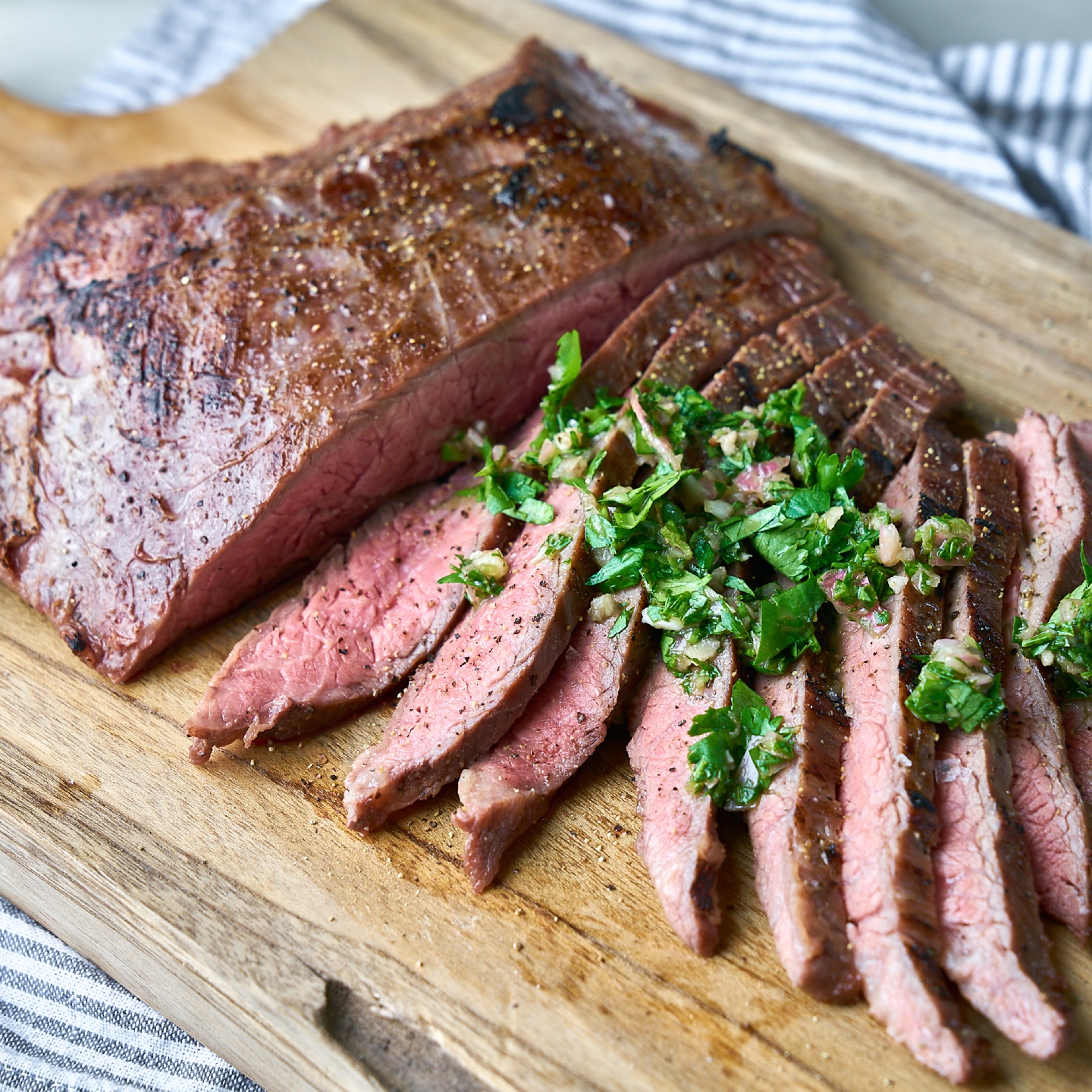 Fast Flank Steak with Chimichurri | Combi Steam Oven Recipes