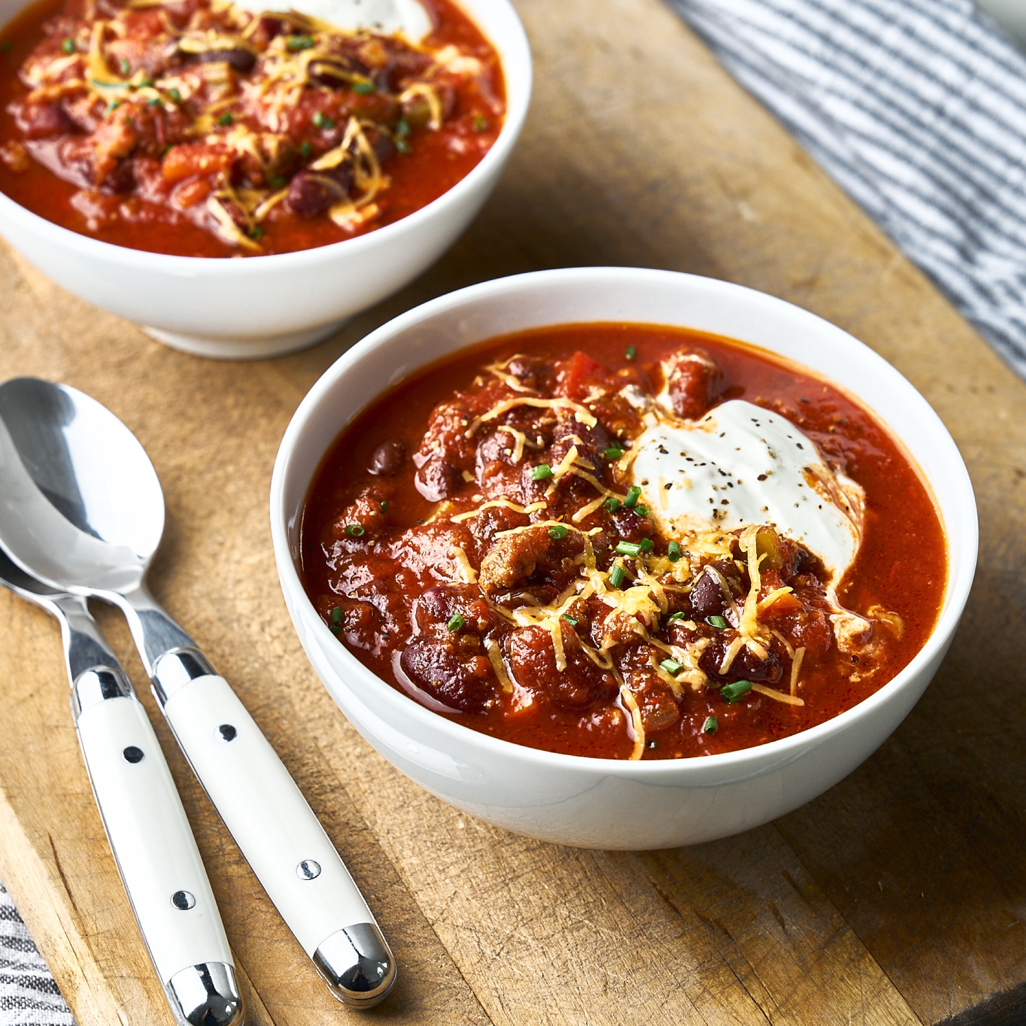 Slow-Cooked Beef, Pork, and Bean Chili | Combi Steam Oven Recipes