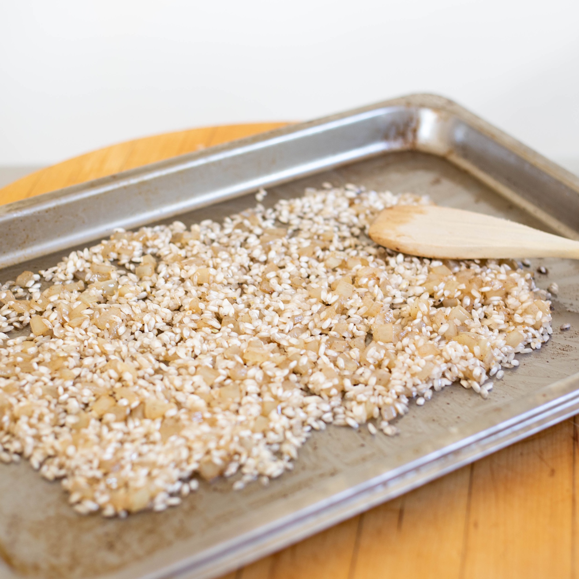 One Pan SteamBaked Risotto Combi Steam Oven Recipes