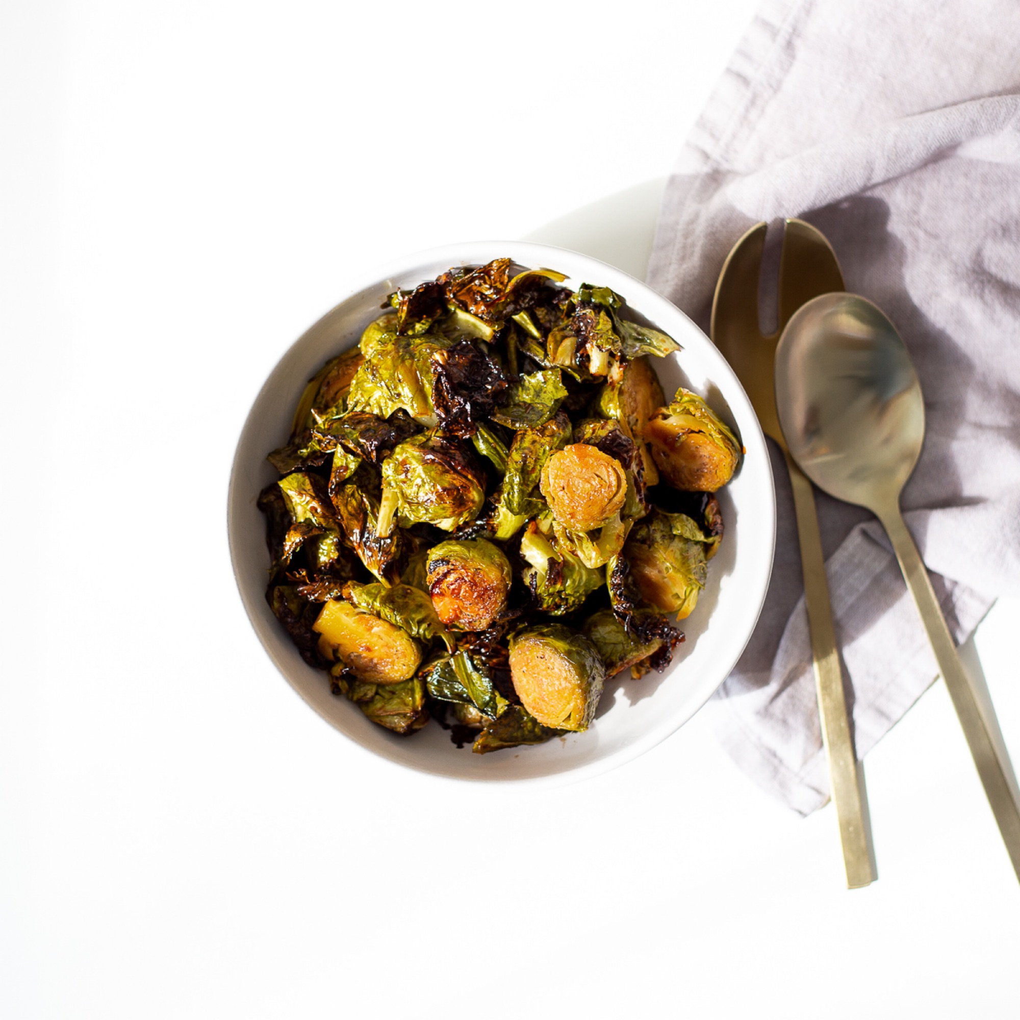 Steamed and Roasted Balsamic Brussels Sprouts | Combi Steam Oven Recipes