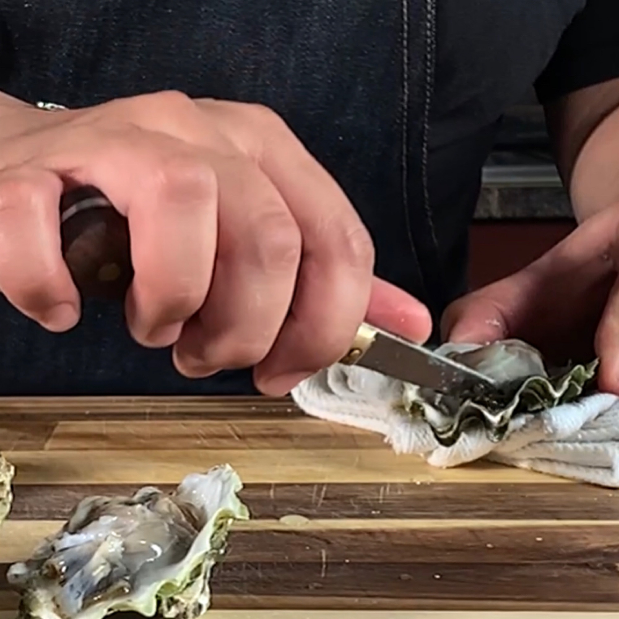 Cajun Broiled Oysters with Brown Sugar Bourbon Butter Combi Steam