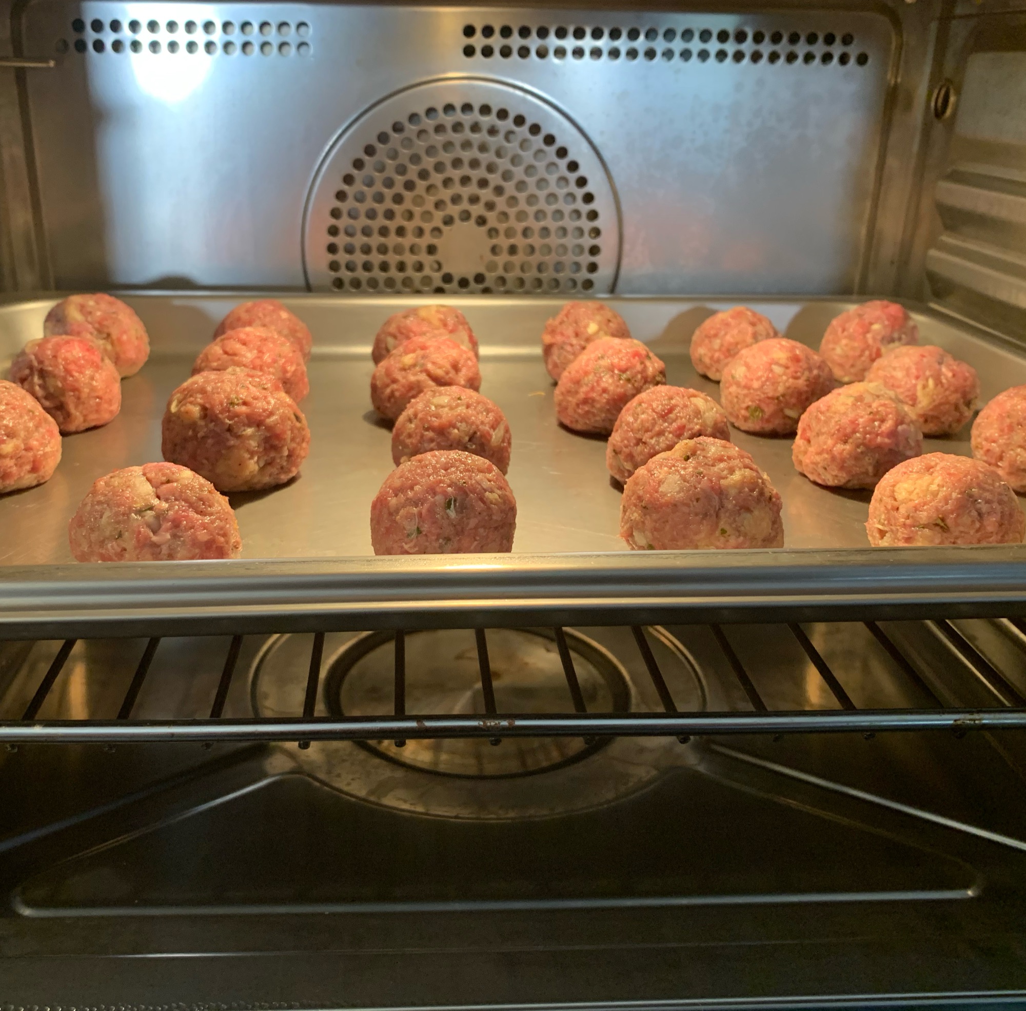 Bison Meatballs with Brown Gravy Combi Steam Oven Recipes