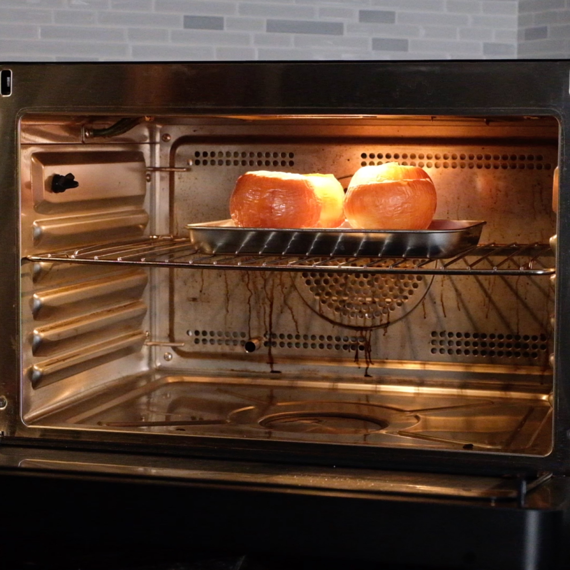 Sous Vide Whole Roasted Onions with Bacon Onion Jam Combi Steam Oven