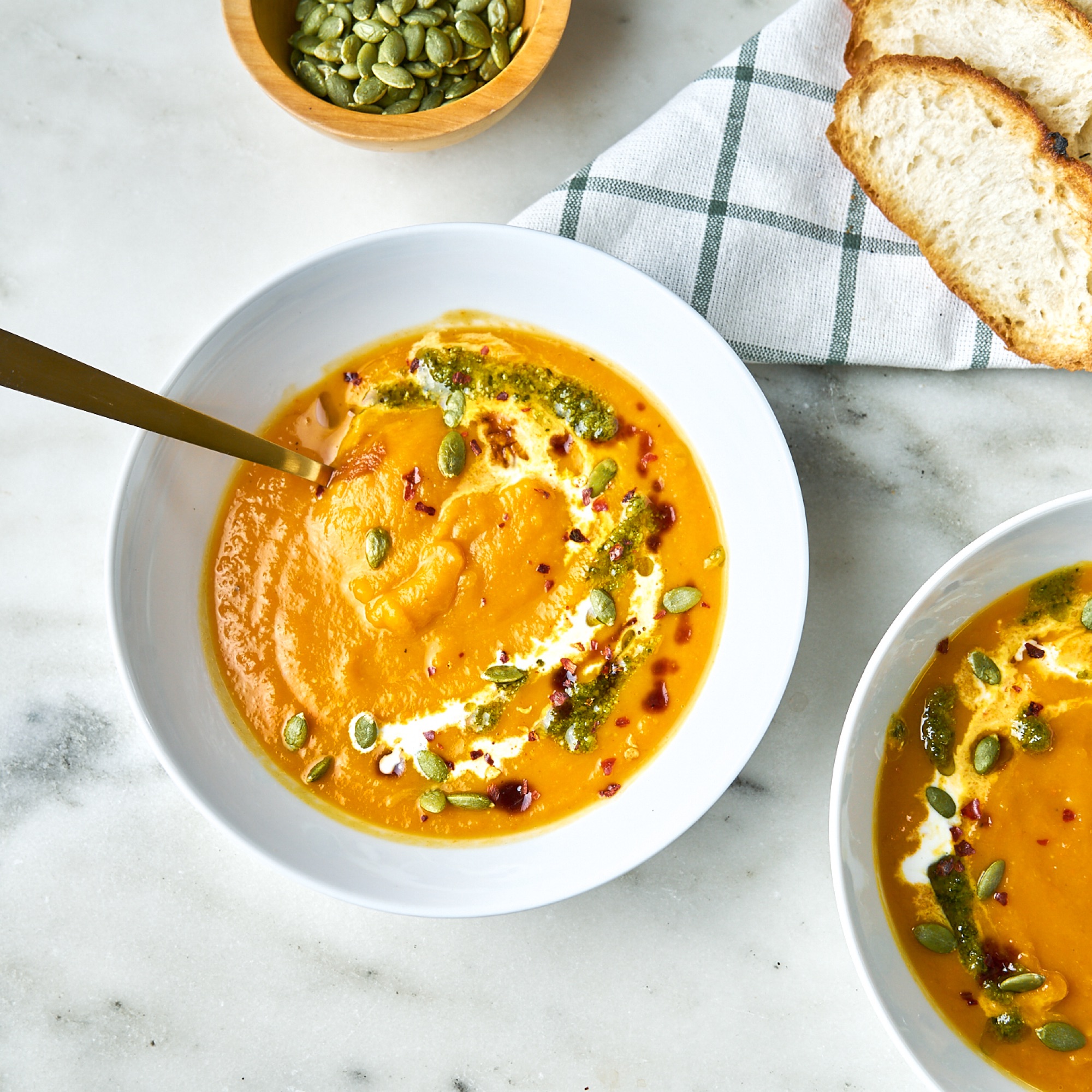 Steam-Roasted Butternut Squash Soup | Combi Steam Oven Recipes