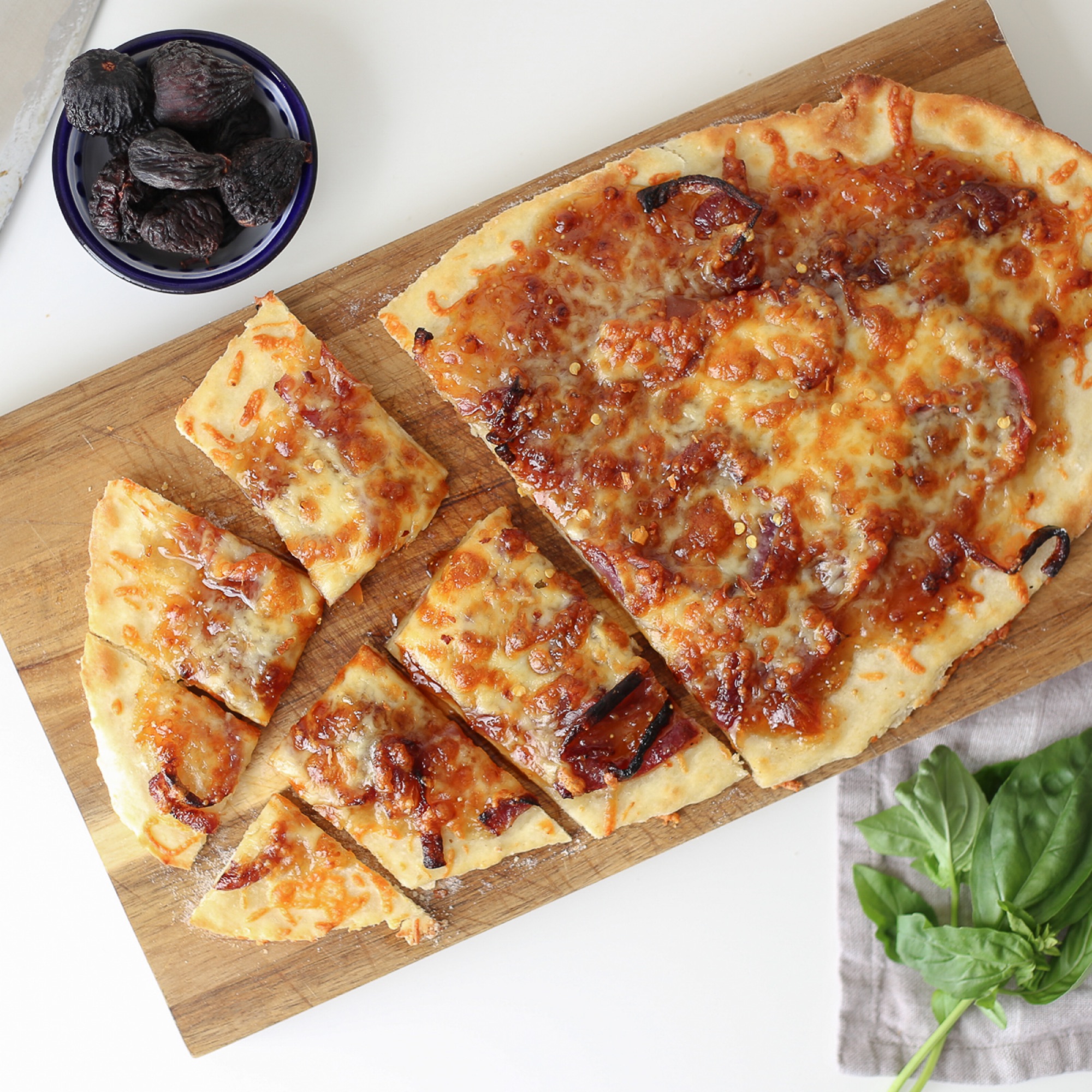 Steam-Baked Fig and Prosciutto Flatbread | Combi Steam Oven Recipes