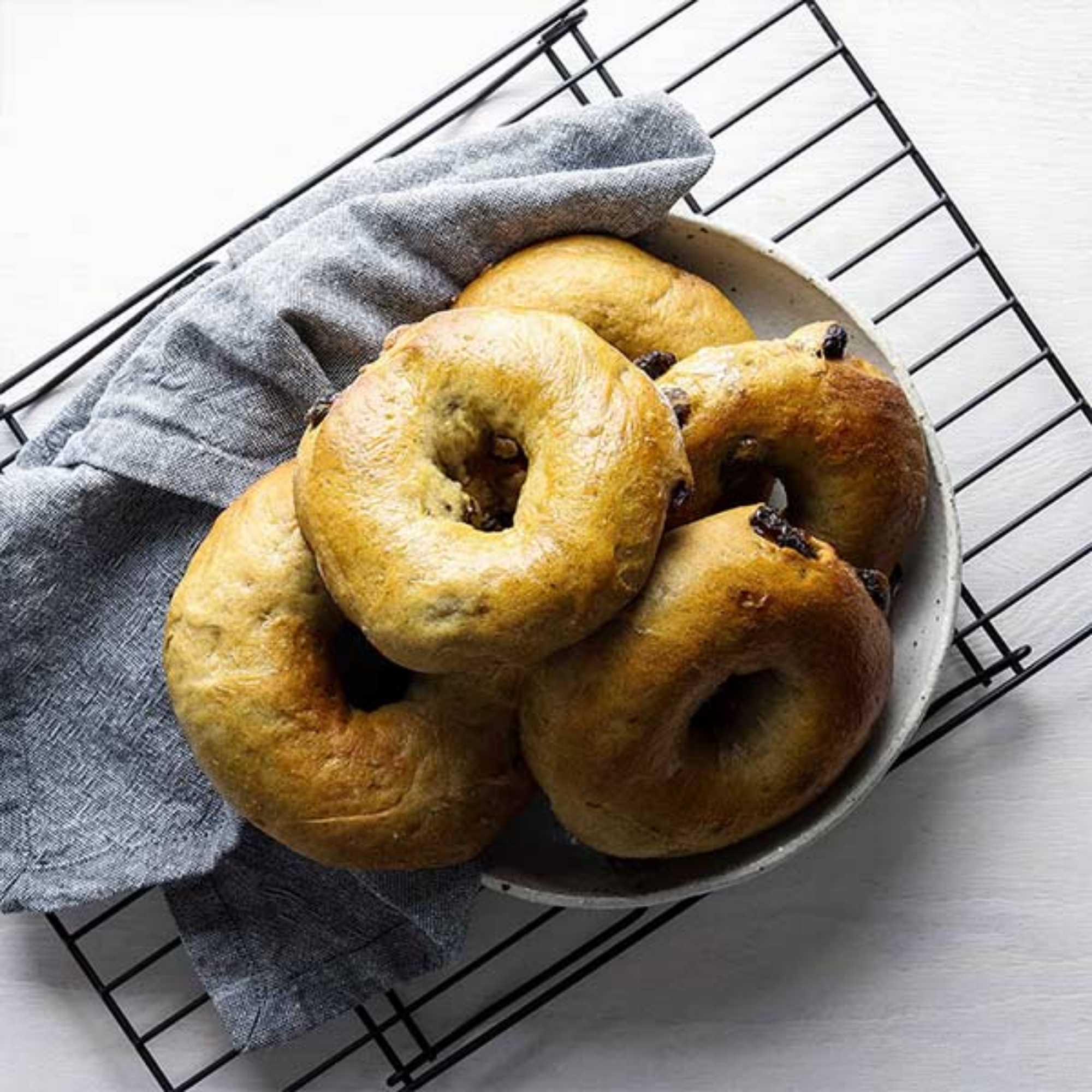 SteamBaked Cinnamon Raisin Bagels Combi Steam Oven Recipes