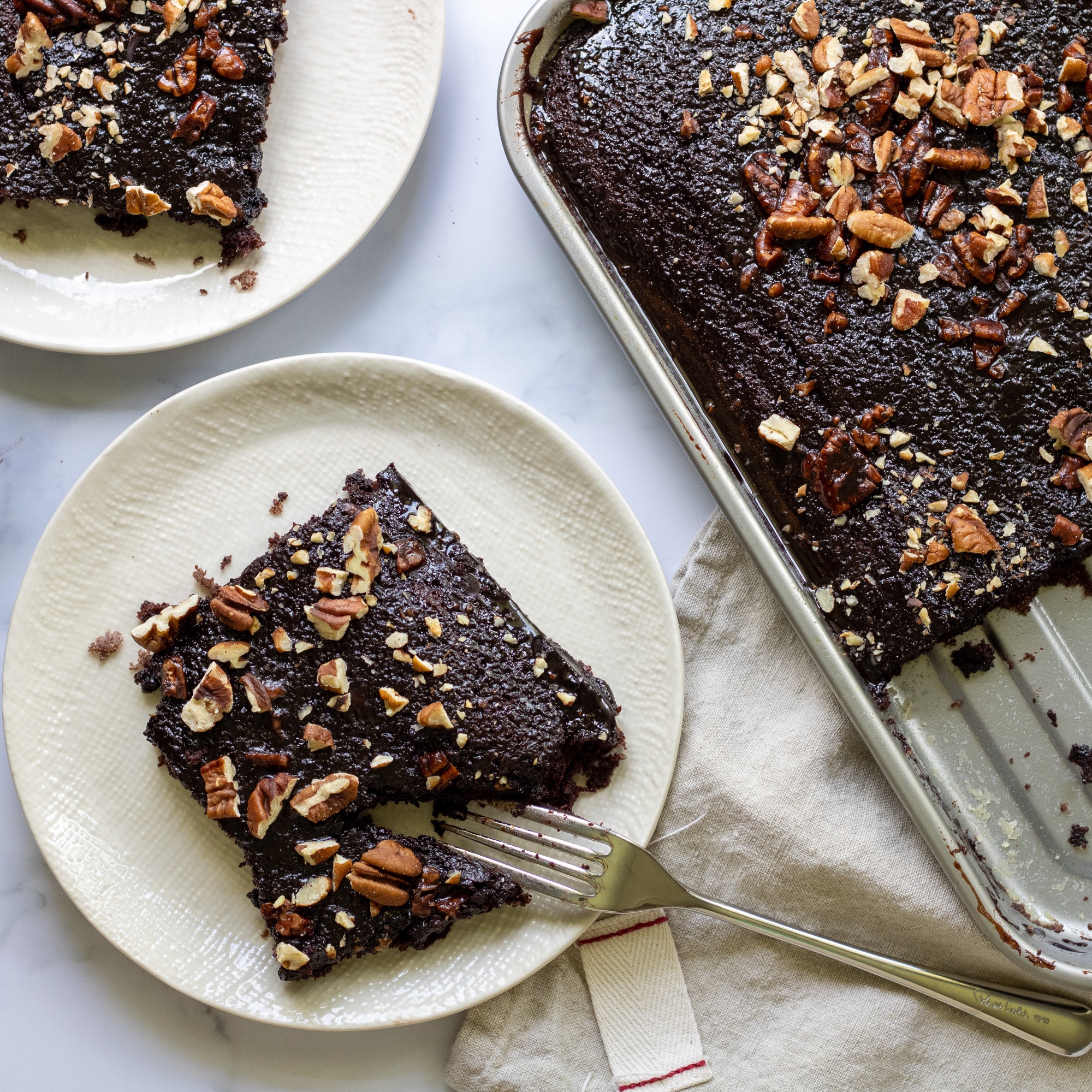 Steam-Baked Texas Sheet Cake | Combi Steam Oven Recipes