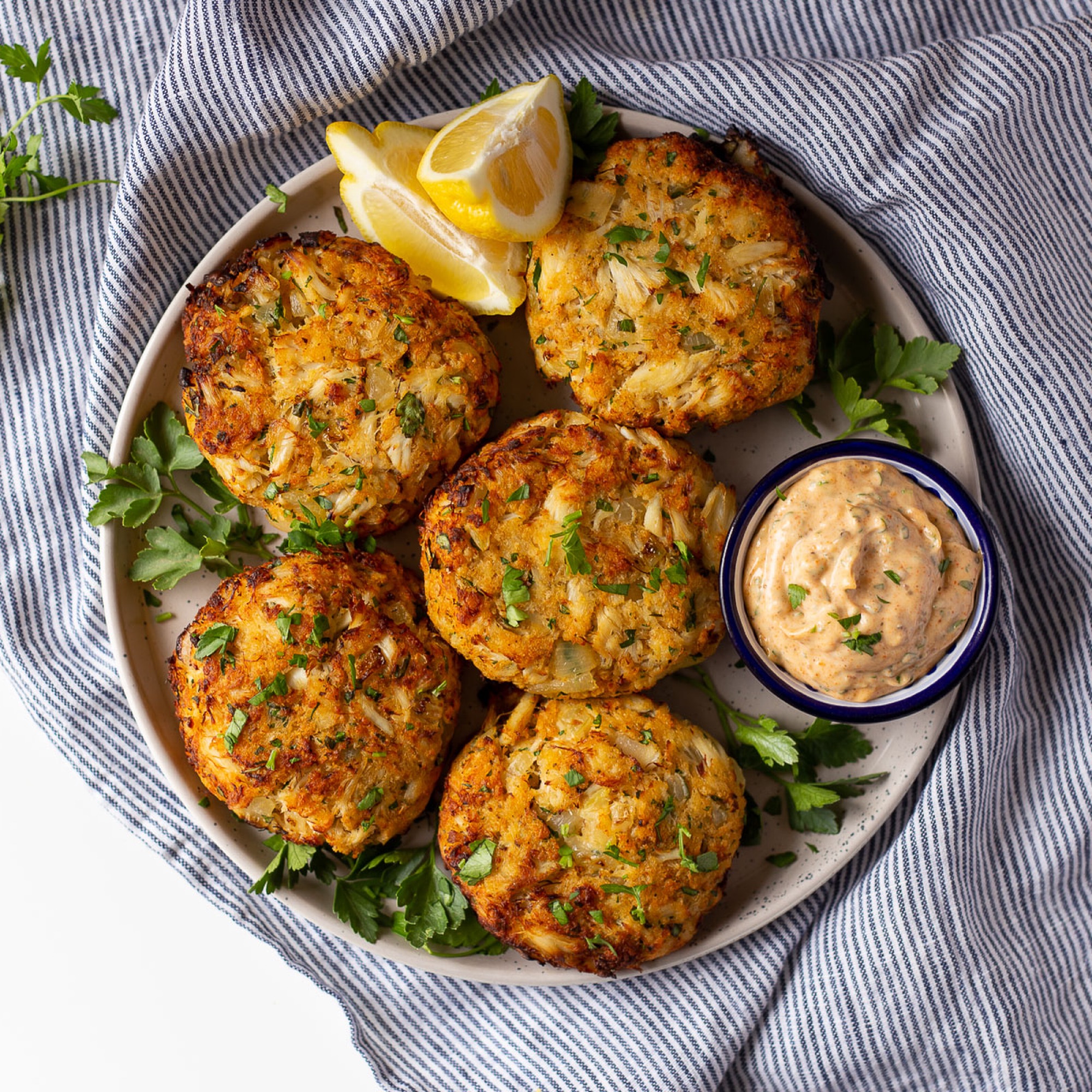 Easy Addicting Crab Cake Bites (Crab Cake Cups) Recipe | Little Spice Jar