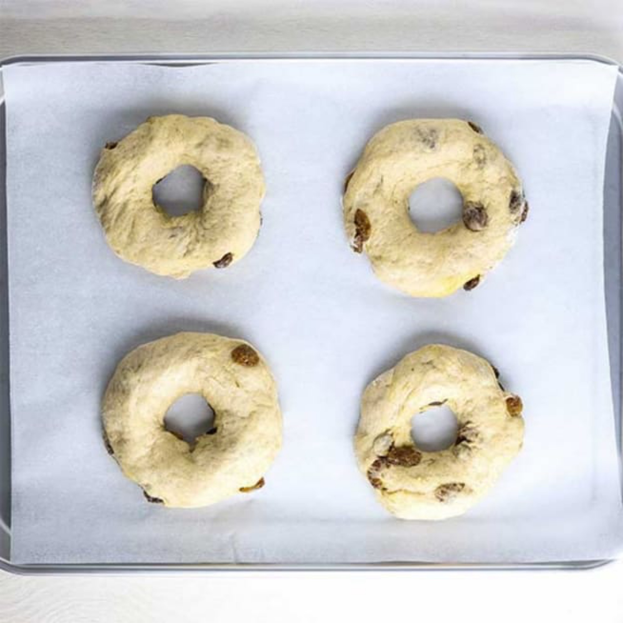 Steam-Baked Cinnamon Raisin Bagels | Combi Steam Oven Recipes
