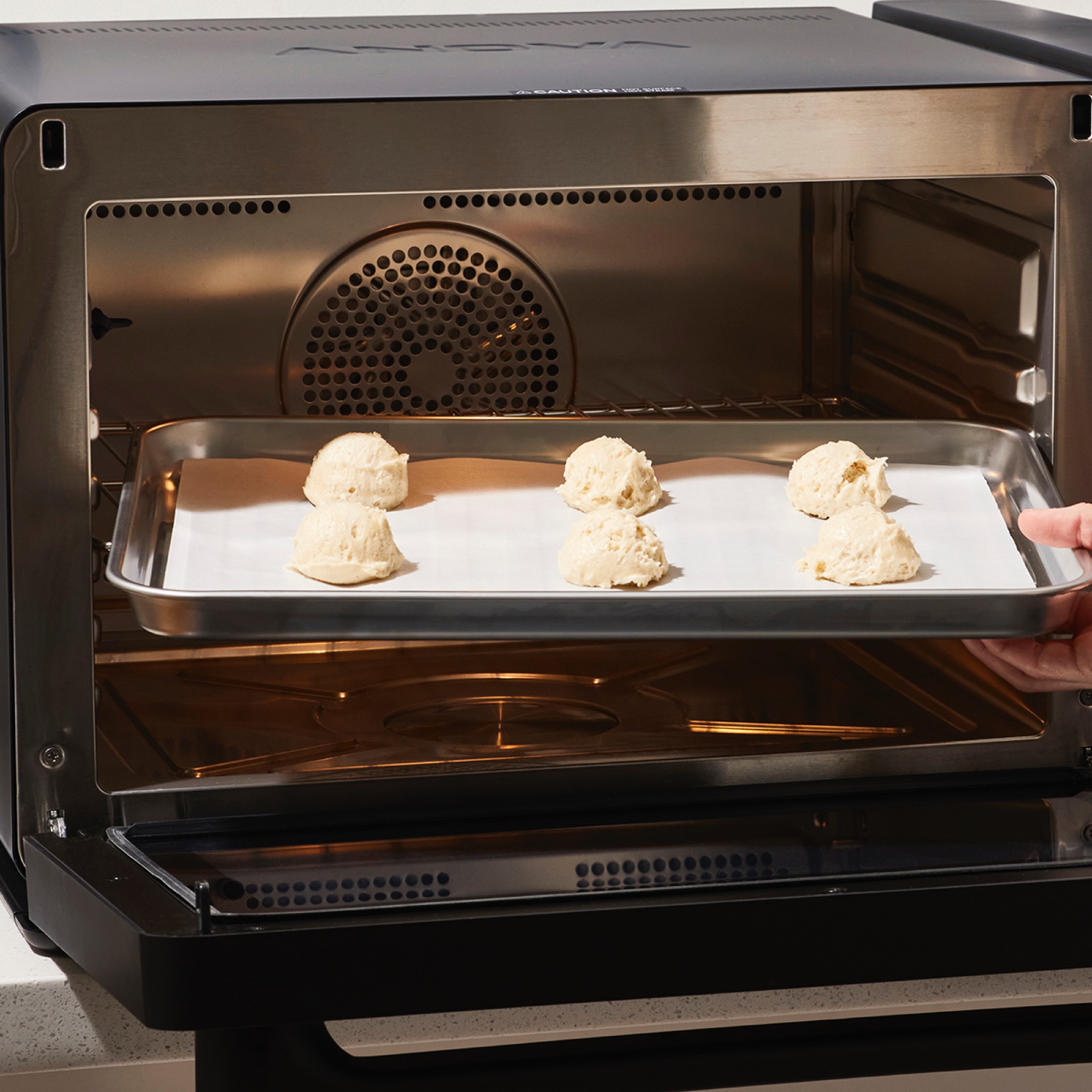 Air Bake Cookie Sheet for Anova Precision Oven : r/CombiSteamOvenCooking