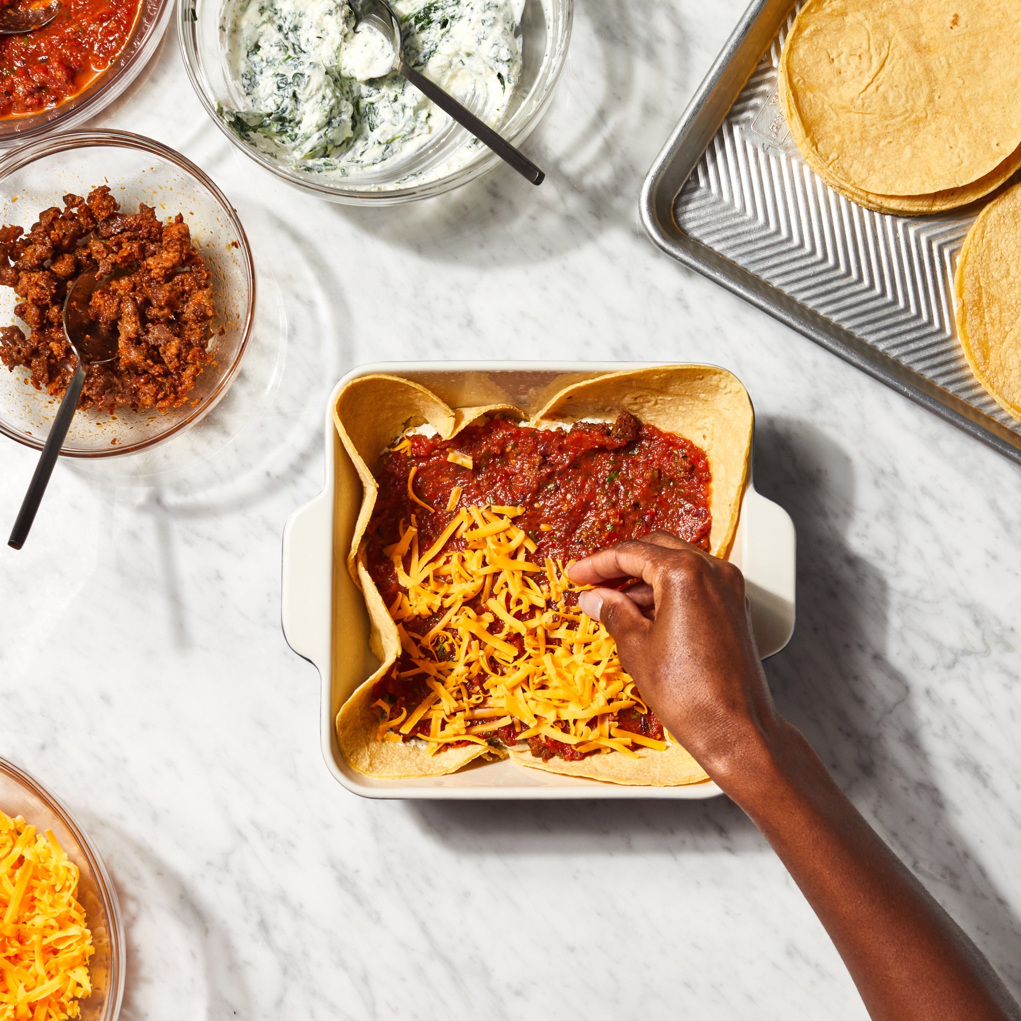 Corn Tortilla Lasagna Combi Steam Oven Recipes