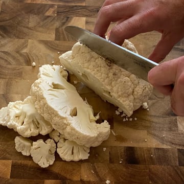 Prepare Cauliflower Steaks