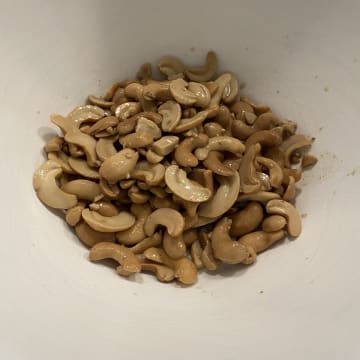 Boil Cashews