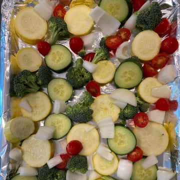 Summer Roasted Sheet Pan Veggies | Combi Steam Oven Recipes