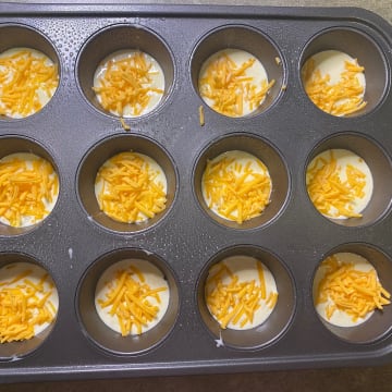 Add 1st Layer of Cheddar