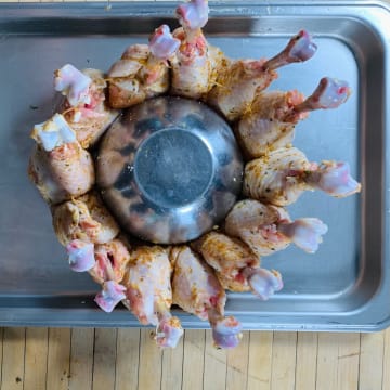 Assemble “crown roast”