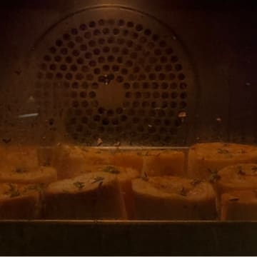 Sous vide mushrooms in Oven