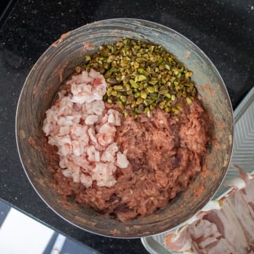 Finish the Pâté Mixture