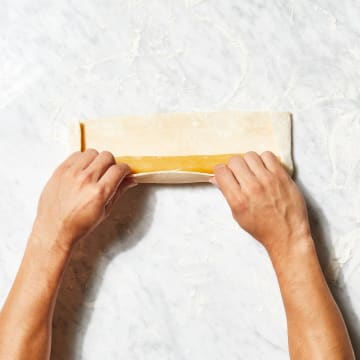 Wrap Almond Paste in Pastry