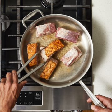 Sear the Pork 