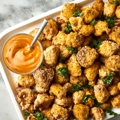 No-Fry Popcorn Chicken