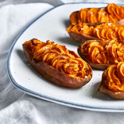 Twice-Baked Sweet Potatoes