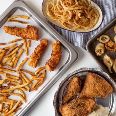 Reheating Crispy Food with Steam