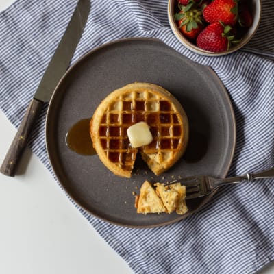 Steam-Baked Frozen Waffles