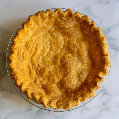 Blind-Baked All-Butter Pie Crust