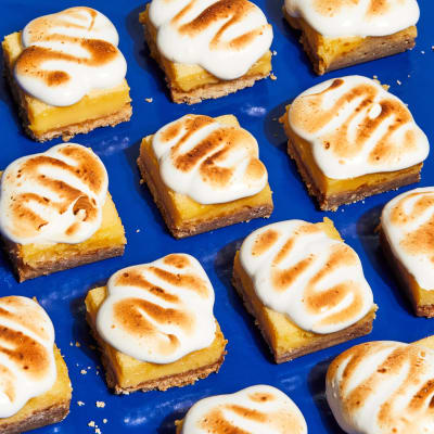 Steam-Baked Lemon Meringue Pie Bars