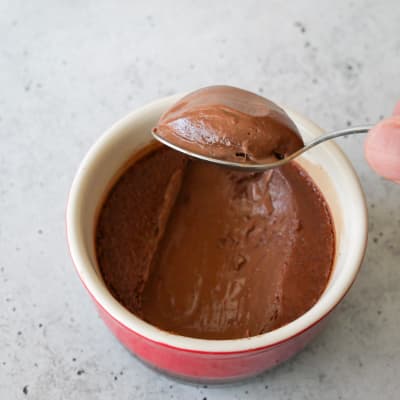Steam-Baked Chocolate Pots de Crème