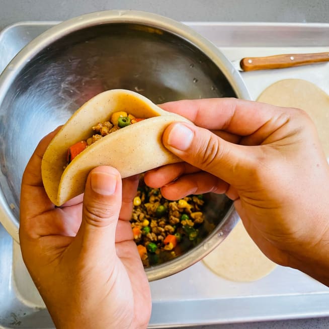 Turkey Empanadas with Cranberry Relish Anova Precision® Oven Recipes