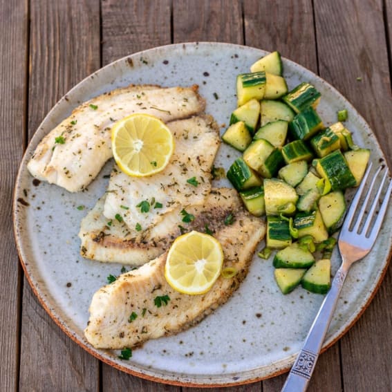 Easy Baked Tilapia 