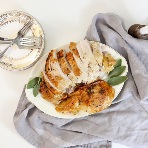 Cooking Frozen Bone-In Turkey Breast with Steam