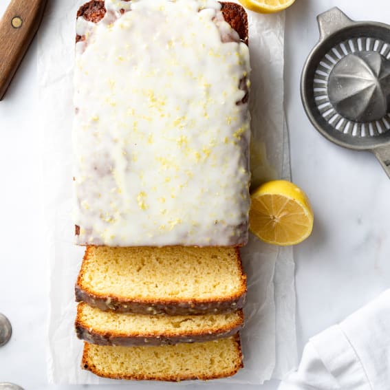 Steam-Baked Lemon Loaf Cake