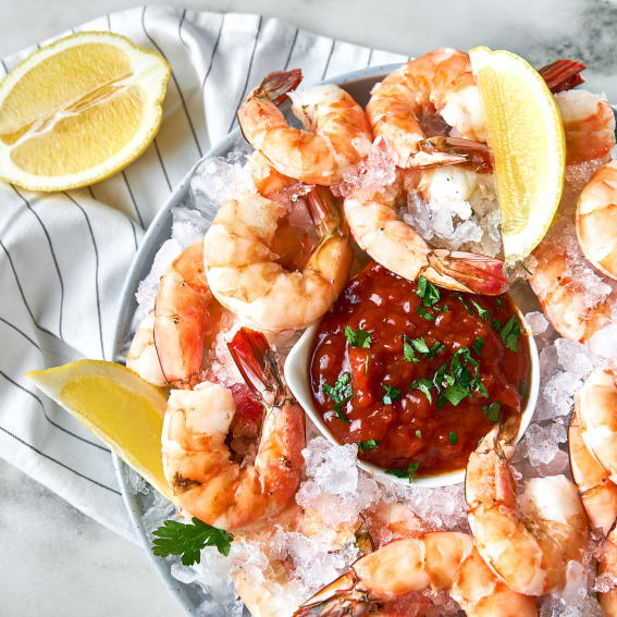 Perfectly Steamed Shrimp Cocktail 