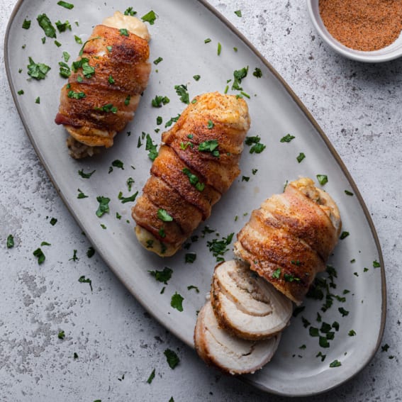 Boudin-Stuffed Chicken Breasts