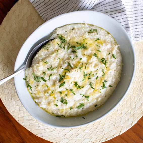 Almost No-Stir Polenta or Grits