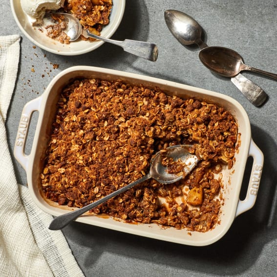 Browned Butter Apple Crisp 