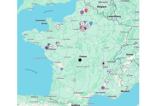 Carte du réseau