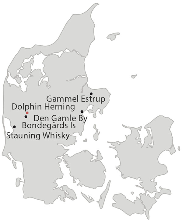 Smagen af stjylland - kort