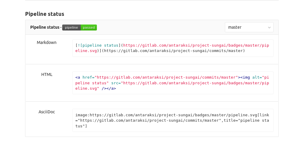 CI/CD Gitlab Setting