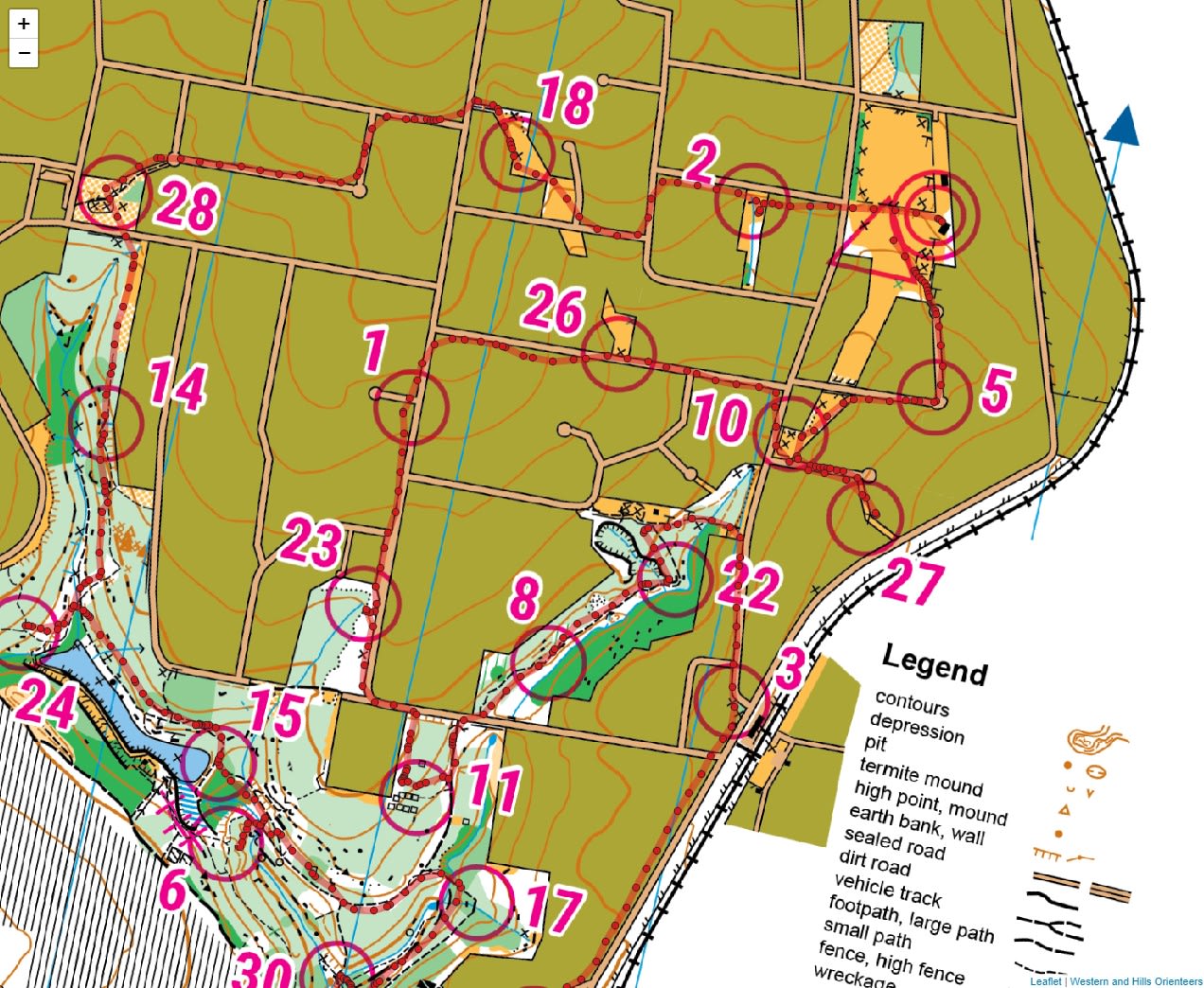How to overlay a GPS route on an orienteering map