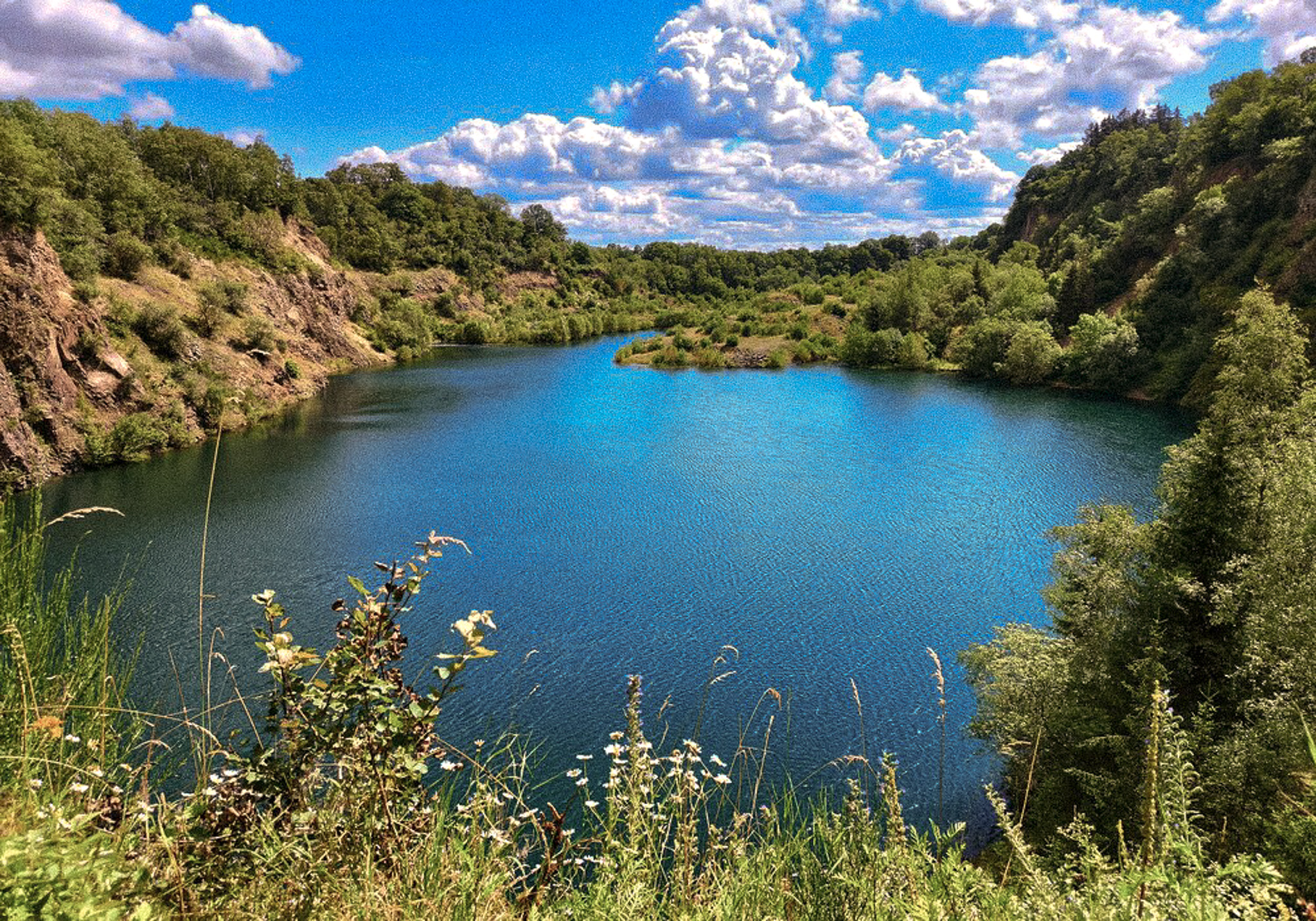 Silbersee im Naturschutzgebiet Mahlscheid