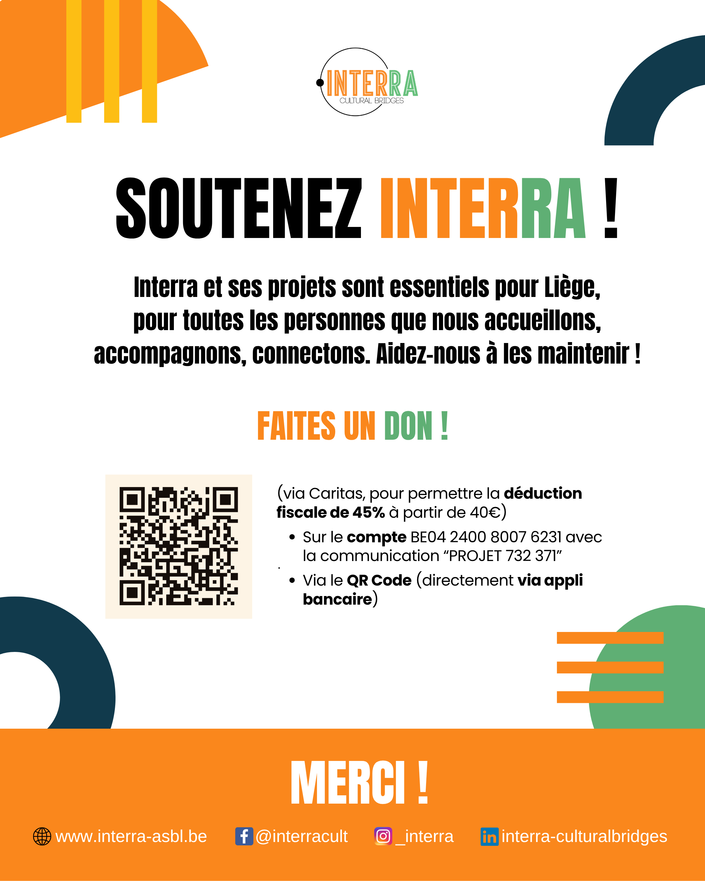 Merci de nous soutenir !