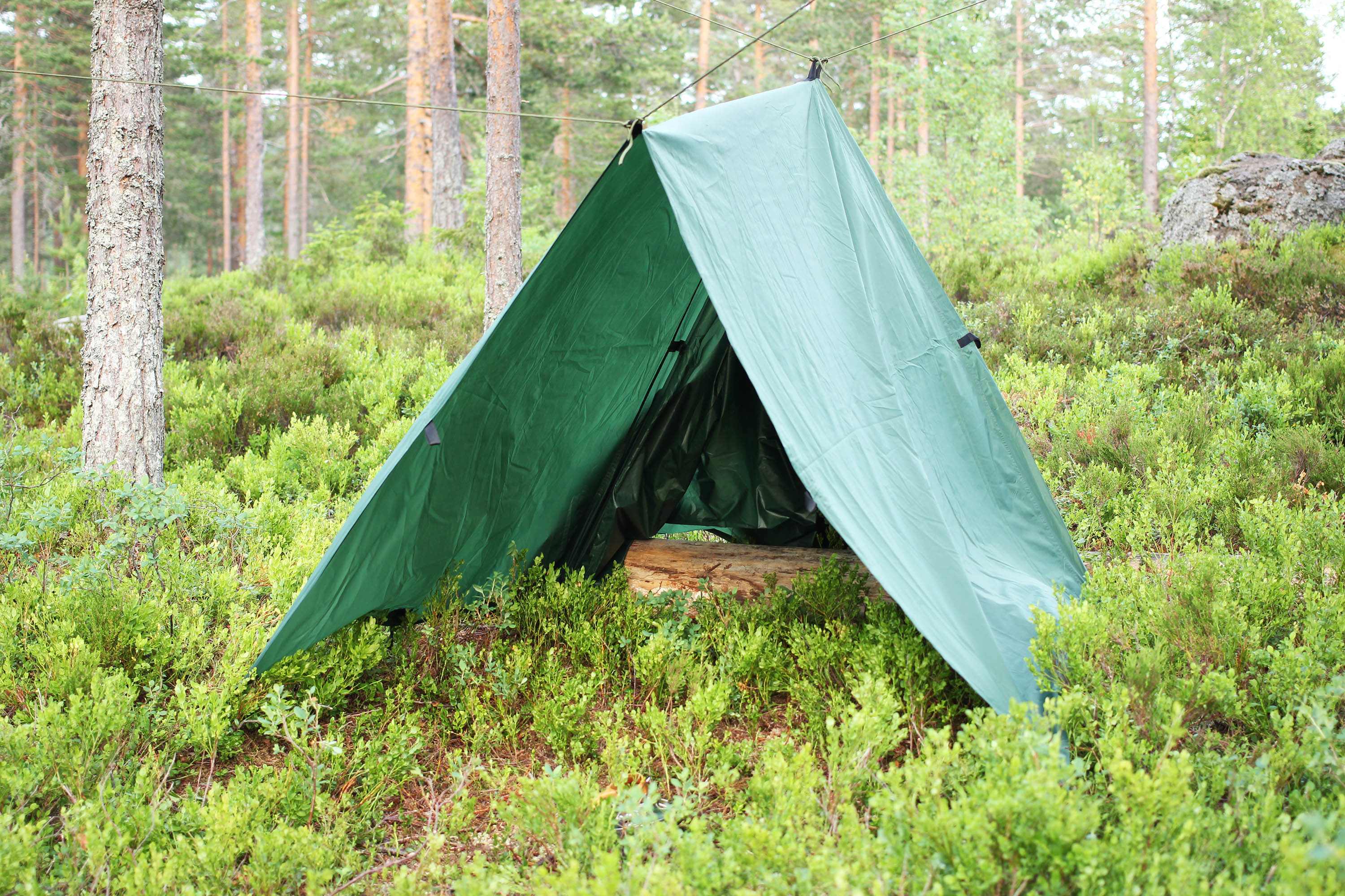 Eagle Products Tarp / Gapahuk med 4 stk barduner Unisex